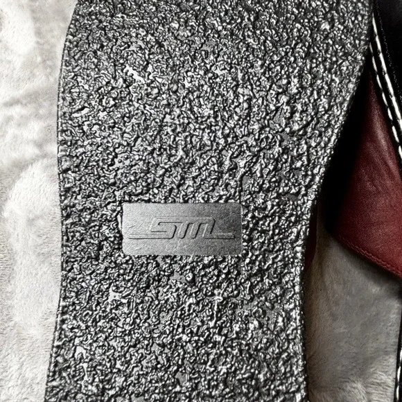 Steve Madden Clog Slip Ons Size 9 Burgundy Leather Upper Open Toe‎ - Picture 11 of 11